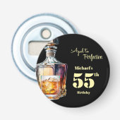 Aged to Perfection Men's 55th Whiskey Birthday  栓抜き (正面)