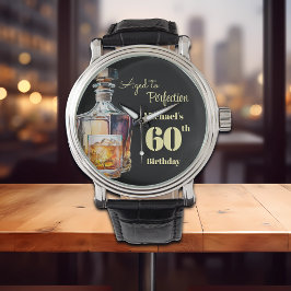 Aged to Perfection Men's 60th Whiskey Birthday  腕時計
