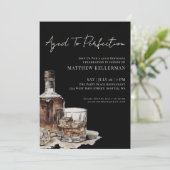 Aged To Perfection Men's Birthday Party 招待状 (スタンド正面)