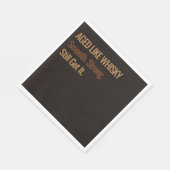 Aged to Perfection | Whisky Birthday スタンダードランチョンナプキン (角)