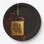 Aged to Perfection Whisky Birthday Celebration ペーパープレート (正面)