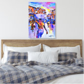 Agege Bread by Ini Brown キャンバスプリント (インサイチュ (寝室))