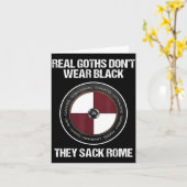 Agema Apparel Uni-adults Medieval History , Black, カード (黄色い花)