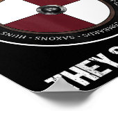 Agema Apparel Uni-adults Medieval History , Black, ポスター (角)