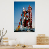 Agena Target Vehicle on Launch Pad for Gemini 11 ポスター (キッチン)