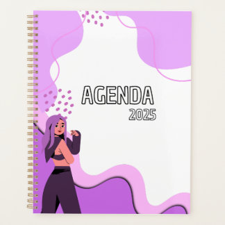 Agenda 2025: Design your year with style プランナー手帳
