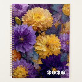 Agenda 2026 Flores Inspiración Vincent van Gogh プランナー手帳