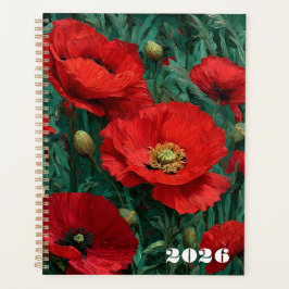 Agenda 2026 Flores Inspiración Vincent van Gogh プランナー手帳