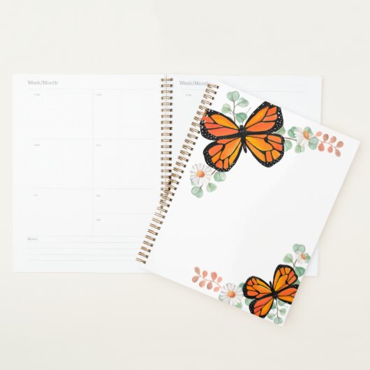 Agenda Borboletas e Margaridas  プランナー手帳 (ディスプレー)