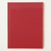 agenda com estampa red プランナー手帳 (裏面)