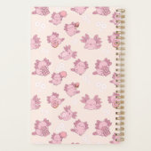 Agenda cute pink axolotls  プランナー手帳 (裏面)