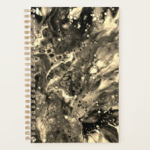 Agenda d'artiste. Motif abstrait. Anetka