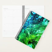 Agenda d'artiste. Motif abstrait. Anetka. プランナー手帳 (ディスプレー)