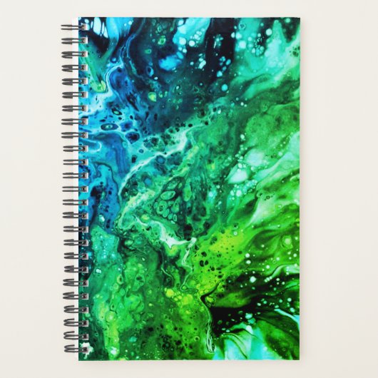 Agenda d'artiste. Motif abstrait. Anetka. プランナー手帳 (正面)