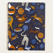 Agenda de la colección Animals Outer Space プランナー手帳 (正面)