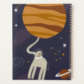 Agenda de la colección Animals Outer Space プランナー手帳 (裏面)