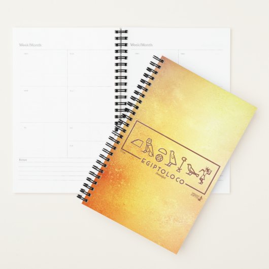Agenda egiptoloco retro jeroglíficos プランナー手帳 (ディスプレー)