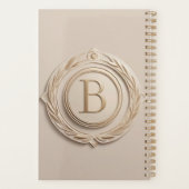 Agenda Élégance : Personnalisé avec Logo B プランナー手帳 (裏面)