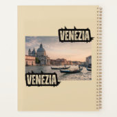 Agenda élégant avec photo de Venise - Planifiez vo プランナー手帳 (裏面)