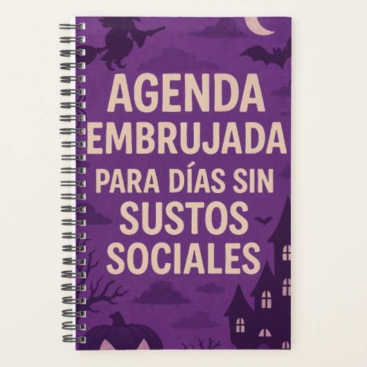 Agenda embrujada pequeña tapa blanda  プランナー手帳 (正面)