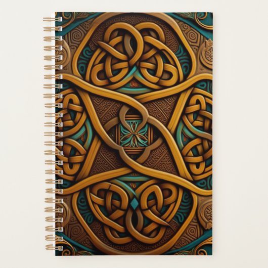 Agenda estilo Celta - Design #1 プランナー手帳 (正面)