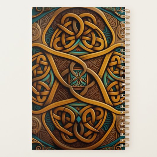 Agenda estilo Celta - Design #1 プランナー手帳 (裏面)