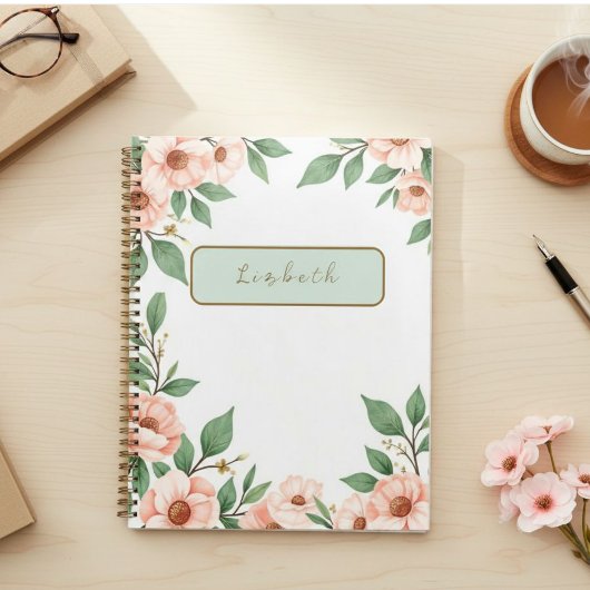 Agenda Floral Diary, 2025-2026 Planner プランナー手帳