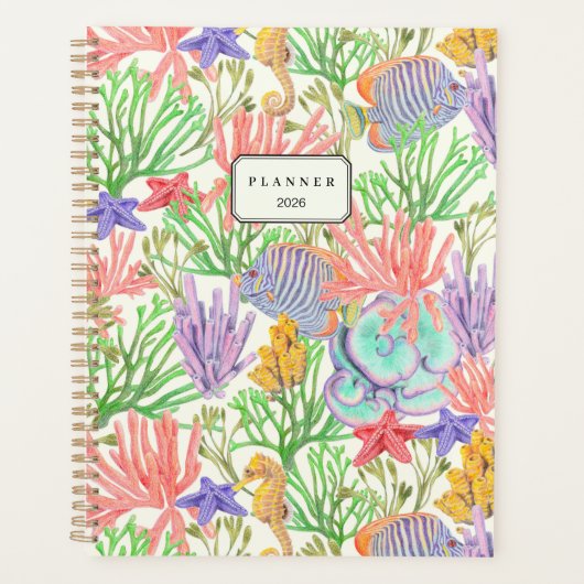 Agenda Fondo del mar プランナー手帳 (正面)