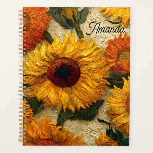 Agenda Inspiración Vincent van Gogh プランナー手帳 (正面)