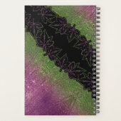 Agenda lujosa personalizada con hojas プランナー手帳 (裏面)