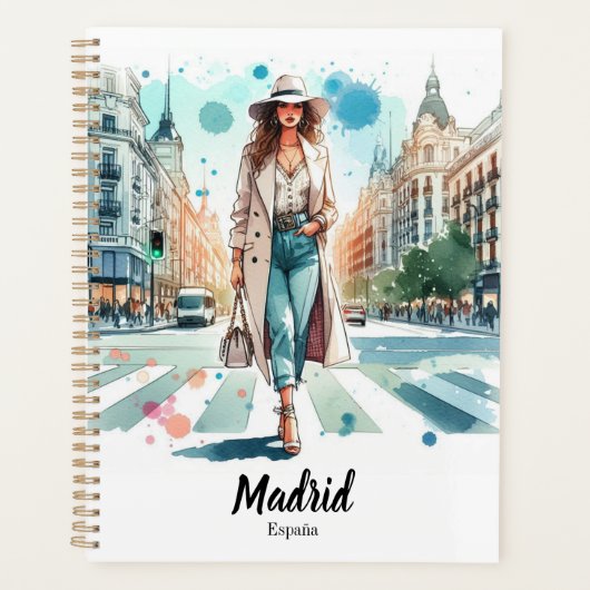 Agenda Madrid プランナー手帳 (正面)