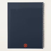Agenda Motif Japonais Montagne Fleur Sakura プランナー手帳 (裏面)