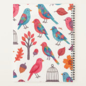 Agenda Pássaros e Flores DESING プランナー手帳 (裏面)
