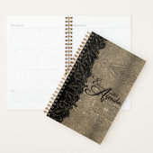 Agenda personalizada con hojas de purpurina プランナー手帳 (ディスプレー)
