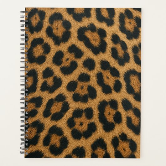 Agenda Textura e Padrão de Pele de Leopardo プランナー手帳 (正面)