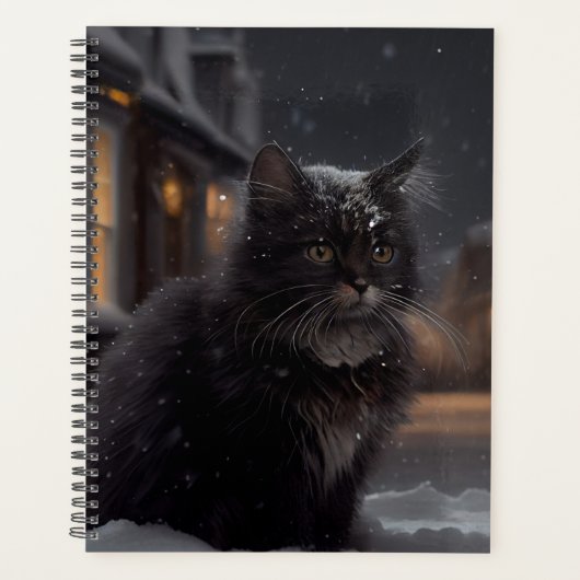 Agendas Black cat プランナー手帳 (正面)