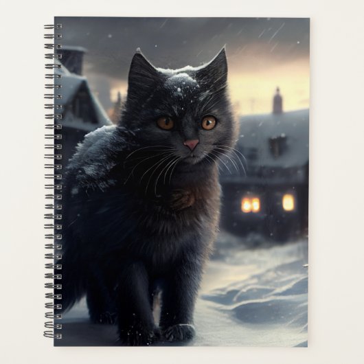 Agendas Black cat プランナー手帳 (正面)