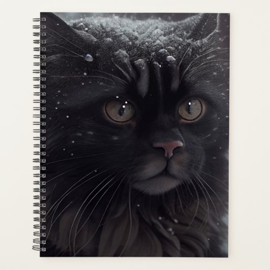 Agendas Black cat プランナー手帳 (正面)