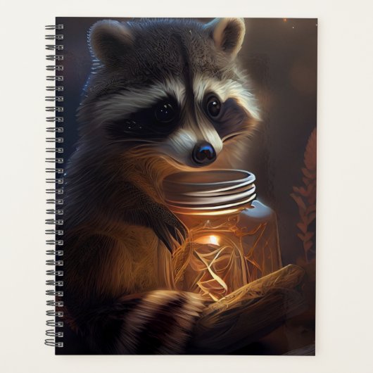 Agendas Raccoon プランナー手帳 (正面)