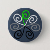 Agenderのプライド 缶バッジ (正面)