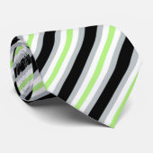 Agenderの旗の首のタイ ネクタイ (ロール)