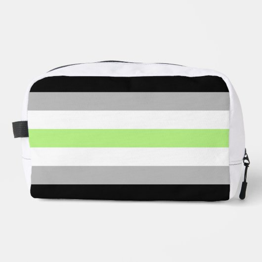 Agender Pride Flag – Agender Identity LGBTQIA+  ドップキット (正面)