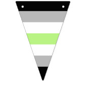 Agender Pride Flag – Agender Identity LGBTQIA+ バンティングフラッグ (第3の旗)
