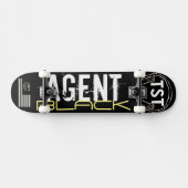 AGENT BLACK スケートボード (横)