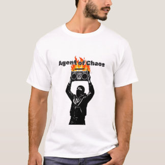 Agent of Chaos T-Shirt – 反乱者の魂に火を付ける Tシャツ
