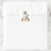 Agent Orange スクエアシール (バッグ)