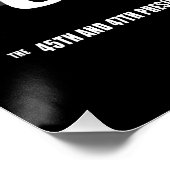 Agent President Donald Trump Inauguration Day 47 ポスター (コーナー)