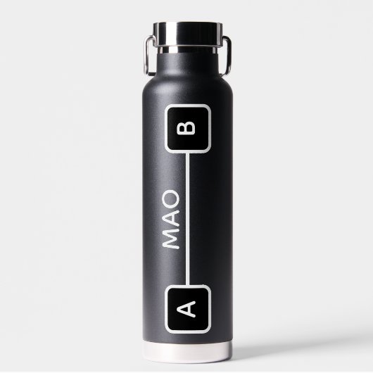 Agentic Flow: Multi-Agent Orchestration Schema ウォーターボトル (正面)