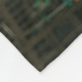 Agentin Black Poster フリースブランケット (角)