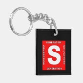 Agerキーすごいチェーン キーホルダー (正面左)